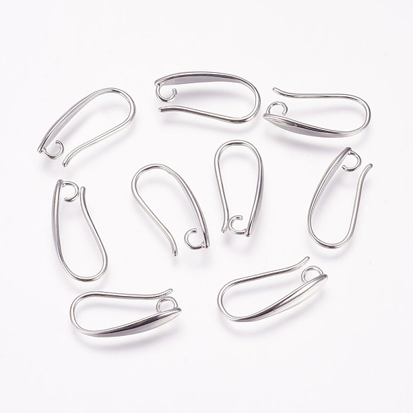 PandaHall Brass Earring Hooks, with Horizontal Loop, Real Platinum Plated, 19x3x1mm, Hole: 2.5mm, 21 Gauge, Pin: 0.7mm Brass
PandaHall Brass Earring Hooks, with Horizontal Loop, Real Platinum Plated, 19x3x1mm, Hole: 2.5mm, 21 Gauge, Pin: 0.7mm Brass