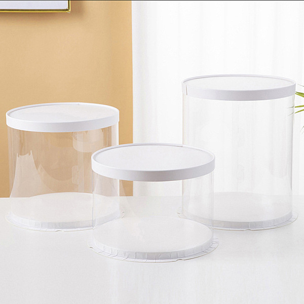 PandaHall Clear Plastic Tall Cake Boxes, Bakery Cake Box Container, Column with Lids Suitable for 8 Inch 2 Tier Cake, White, 265x250mm...
PandaHall Clear Plastic Tall Cake Boxes, Bakery Cake Box Container, Column with Lids Suitable for 8 Inch 2 Tier Cake, White, 265x250mm...