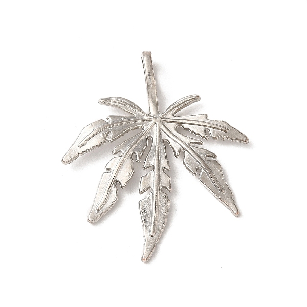 PandaHall Alloy Pendant, Cadmium Free & Lead Free, Autumn Maple Leaf Charm, Platinum, 49x42.5x3mm, Hole: 7.5x4mm Alloy Leaf
PandaHall Alloy Pendant, Cadmium Free & Lead Free, Autumn Maple Leaf Charm, Platinum, 49x42.5x3mm, Hole: 7.5x4mm Alloy Leaf