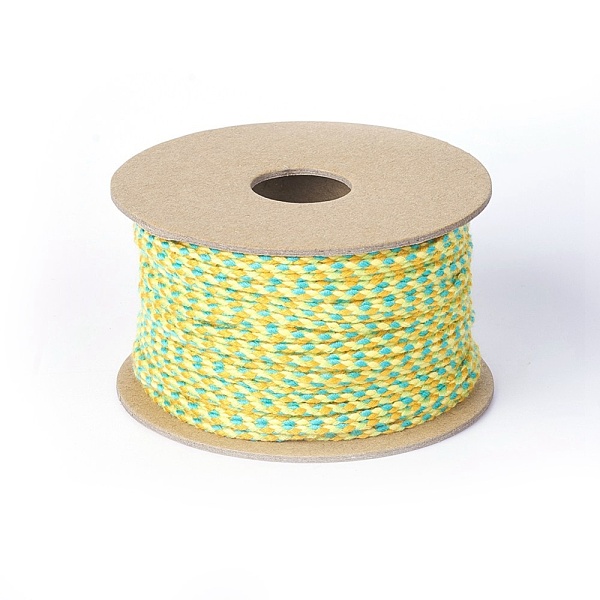 PandaHall Macrame Cotton Cord, Braided Rope, for Wall Hanging, Crafts, Gift Wrapping, Colorful, 2mm, about 21.87 yards(20m)/roll Cotton
PandaHall Macrame Cotton Cord, Braided Rope, for Wall Hanging, Crafts, Gift Wrapping, Colorful, 2mm, about 21.87 yards(20m)/roll Cotton