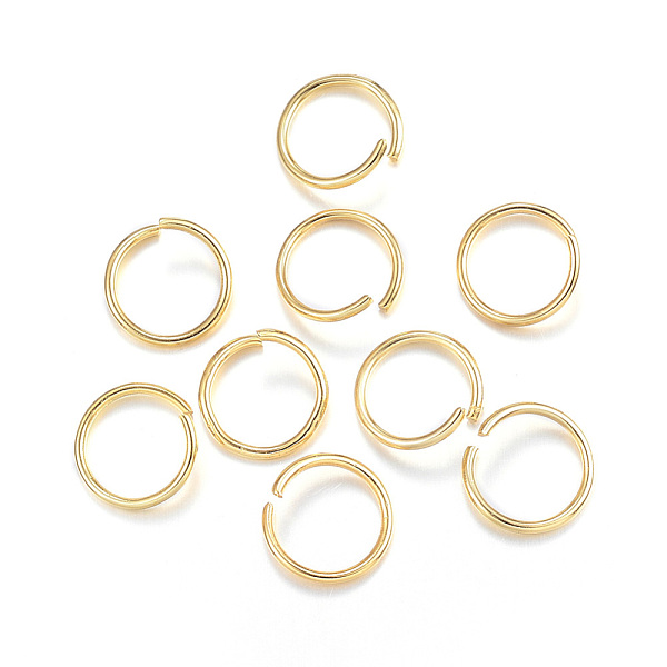 PandaHall 304 Stainless Steel Jump Rings, Open Jump Rings, Real 18K Gold Plated, 18 Gauge, 10x1mm 304 Stainless Steel
PandaHall 304 Stainless Steel Jump Rings, Open Jump Rings, Real 18K Gold Plated, 18 Gauge, 10x1mm 304 Stainless Steel