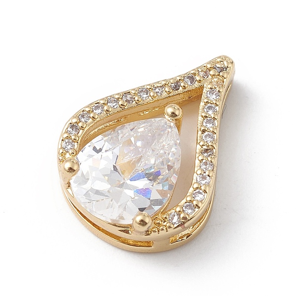 PandaHall Rack Plating Brass Micro Pave Cubic Zirconia Slide Charms, Long-Lasting Plated, Cadmium Free & Lead Free, Real 18K Gold Plated..., Clear
PandaHall Rack Plating Brass Micro Pave Cubic Zirconia Slide Charms, Long-Lasting Plated, Cadmium Free & Lead Free, Real 18K Gold Plated..., Clear