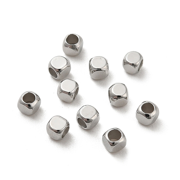 PandaHall Brass Spacer Beads, Cube, Real Platinum Plated, 2x2x2mm, Hole: 1.2mm Brass Cube
PandaHall Brass Spacer Beads, Cube, Real Platinum Plated, 2x2x2mm, Hole: 1.2mm Brass Cube