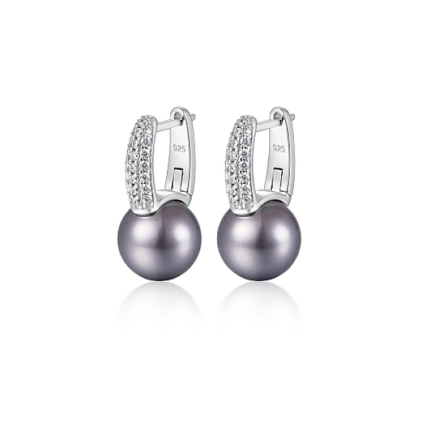 PandaHall Rhodium Plated 925 Sterling Silver Ring Hoop Earrings, with 925 Stamp, Dark Slate Blue, 19x8.4mm Sterling Silver
PandaHall Rhodium Plated 925 Sterling Silver Ring Hoop Earrings, with 925 Stamp, Dark Slate Blue, 19x8.4mm Sterling Silver