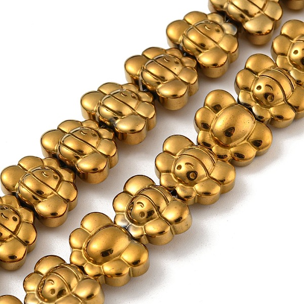 PandaHall Electroplated Synthetic Non-magnetic Hematite Beads Strands, Butterfly, Golden Plated, 9.2~9.3x12.2~12.4x6~6.1mm, Hole: 0.9mm...
PandaHall Electroplated Synthetic Non-magnetic Hematite Beads Strands, Butterfly, Golden Plated, 9.2~9.3x12.2~12.4x6~6.1mm, Hole: 0.9mm...