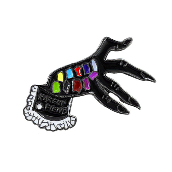 PandaHall Halloween Theme Enamel Pin, Alloy Brooch for Backpack Clothes, Hand, Black, 35x39mm Alloy+Enamel Palm Black
PandaHall Halloween Theme Enamel Pin, Alloy Brooch for Backpack Clothes, Hand, Black, 35x39mm Alloy+Enamel Palm Black