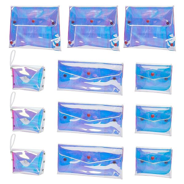 PandaHall CRASPIRE 12Pcs 4 Style Laser Iridescent PVC Small Wallets, Coin Purse, for Earphones, Money, Rectangle, Clear AB..., White
PandaHall CRASPIRE 12Pcs 4 Style Laser Iridescent PVC Small Wallets, Coin Purse, for Earphones, Money, Rectangle, Clear AB..., White