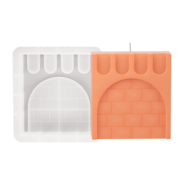 PandaHall DIY Square with Rampart Pattern Candle Silicone Molds, for Candle MakingMaking, White, 13x11.8x2.75cm Silicone Square White
PandaHall DIY Square with Rampart Pattern Candle Silicone Molds, for Candle MakingMaking, White, 13x11.8x2.75cm Silicone Square White