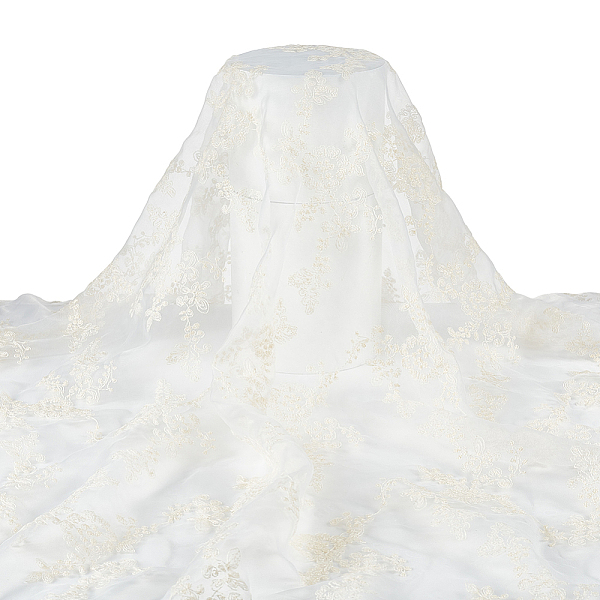PandaHall BENECREAT 3.8Feet Polyester Organza Fabric, Vintage Pattern Polyester Lace Fabric with 3D Embroidery Flower for Clothing Garment...
PandaHall BENECREAT 3.8Feet Polyester Organza Fabric, Vintage Pattern Polyester Lace Fabric with 3D Embroidery Flower for Clothing Garment...