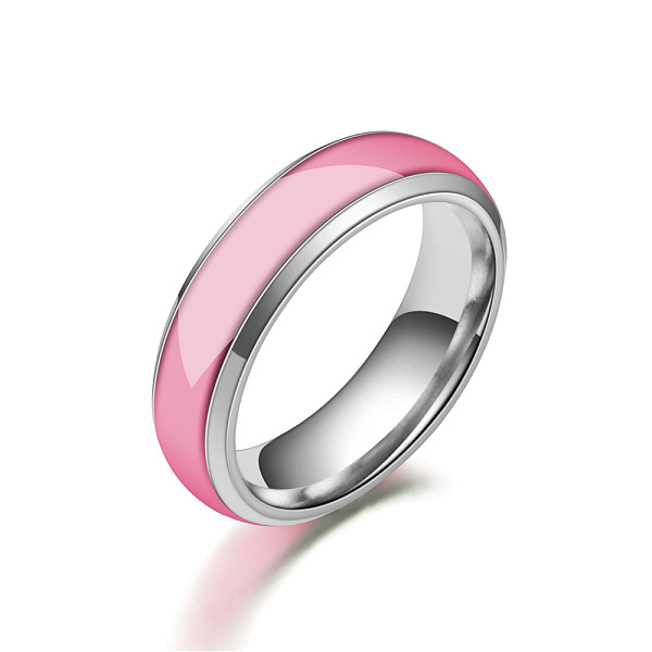 PandaHall Luminous 304 Stainless Steel Flat Plain Band Finger Ring, Glow In The Dark Jewelry for Men Women, Pearl Pink, US Size 11(20.6mm)...
PandaHall Luminous 304 Stainless Steel Flat Plain Band Finger Ring, Glow In The Dark Jewelry for Men Women, Pearl Pink, US Size 11(20.6mm)...