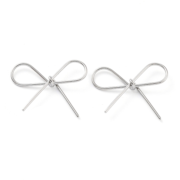 PandaHall 201 Stainless Steel Connector Charms, Bowknot Link, Stainless Steel Color, 18.5x23x3mm, Hole: 9x6mm 201 Stainless Steel Bowknot
PandaHall 201 Stainless Steel Connector Charms, Bowknot Link, Stainless Steel Color, 18.5x23x3mm, Hole: 9x6mm 201 Stainless Steel Bowknot