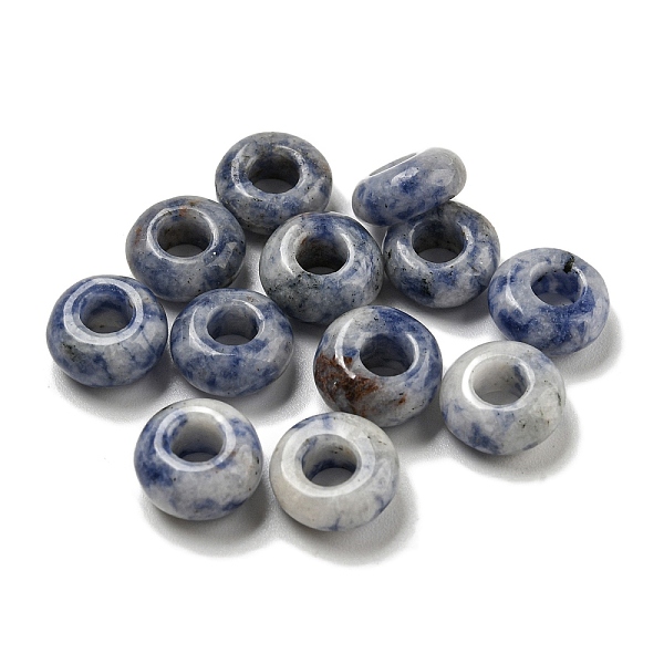 PandaHall Natural Blue Spot Jasper Beads, Rondelle, 10x4.5mm, Hole: 3.5mm Blue Spot Jasper Rondelle
PandaHall Natural Blue Spot Jasper Beads, Rondelle, 10x4.5mm, Hole: 3.5mm Blue Spot Jasper Rondelle