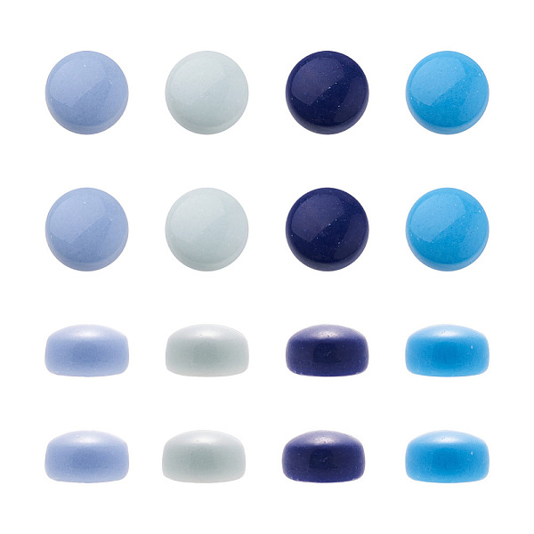 PandaHall Glass Cabochons, Mosaic Tiles, for Home Decoration or DIY Crafts, Flat Round, Blue, 12x5mm, 156pcs/box Glass Flat Round Blue
PandaHall Glass Cabochons, Mosaic Tiles, for Home Decoration or DIY Crafts, Flat Round, Blue, 12x5mm, 156pcs/box Glass Flat Round Blue