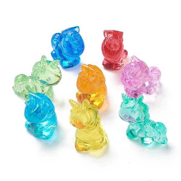 PandaHall Unicorn Acrylic Transparent Cabochons, Decorate Accessories, Mixed Color, 38x28~35x17~22mm, about 50pcs/bag Acrylic Unicorn..., Multicolor
PandaHall Unicorn Acrylic Transparent Cabochons, Decorate Accessories, Mixed Color, 38x28~35x17~22mm, about 50pcs/bag Acrylic Unicorn..., Multicolor