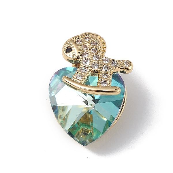 PandaHall Real 18K Gold Plated Rack Plating Brass Micro Pave Clear Cubic Zirconia Pendants, with Glass, Long-Lasting Plated, Cadmium Free &..., Green
PandaHall Real 18K Gold Plated Rack Plating Brass Micro Pave Clear Cubic Zirconia Pendants, with Glass, Long-Lasting Plated, Cadmium Free &..., Green