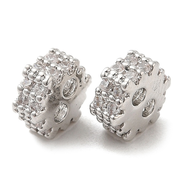 PandaHall Brass Micro Pave Clear Cubic Zirconia Slide Charms, Gear, Platinum, 6.5x7.5x3mm, Hole: 1.6mm Brass+Cubic Zirconia Others Clear
PandaHall Brass Micro Pave Clear Cubic Zirconia Slide Charms, Gear, Platinum, 6.5x7.5x3mm, Hole: 1.6mm Brass+Cubic Zirconia Others Clear