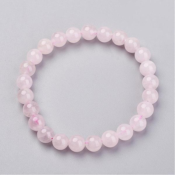 PandaHall Natural Rose Quartz Stretch Bracelets, Round, Inner Diameter: 2-1/8 inch(5.3cm), 25pcs/strand Rose Quartz
PandaHall Natural Rose Quartz Stretch Bracelets, Round, Inner Diameter: 2-1/8 inch(5.3cm), 25pcs/strand Rose Quartz