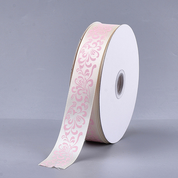 PandaHall Single Face Satin Ribbon, Polyester Ribbon, Flower Pattern, Misty Rose, 1 inch(25mm), about 50yards/roll(45.72m/roll) Polyester..., Red
PandaHall Single Face Satin Ribbon, Polyester Ribbon, Flower Pattern, Misty Rose, 1 inch(25mm), about 50yards/roll(45.72m/roll) Polyester..., Red