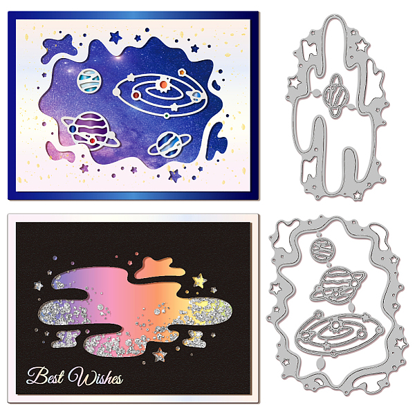 PandaHall Carbon Steel Cutting Dies Stencils, for DIY Scrapbooking, Photo Album, Decorative Embossing Paper Card, Greeting Card Mold, Planet...
PandaHall Carbon Steel Cutting Dies Stencils, for DIY Scrapbooking, Photo Album, Decorative Embossing Paper Card, Greeting Card Mold, Planet...