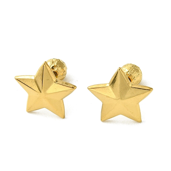 PandaHall Ion Plating(IP) 304 Stainless Steel Ear Studs, Star, Golden, 12.5x13mm 304 Stainless Steel Star
PandaHall Ion Plating(IP) 304 Stainless Steel Ear Studs, Star, Golden, 12.5x13mm 304 Stainless Steel Star
