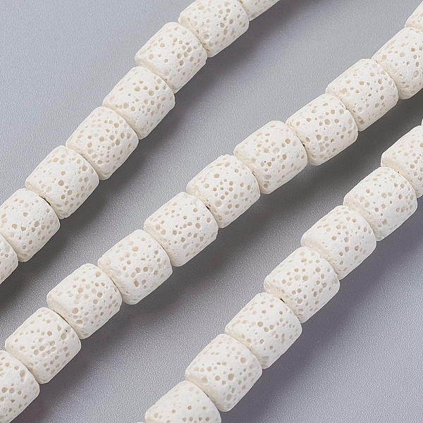 PandaHall Natural Lava Rock Beads Strands, Dyed, Column, White, 8~8.5x8~8.5mm, Hole: 2mm, about 46 pcs/Strand, 15.35 inch(39 cm) Lava Rock...
PandaHall Natural Lava Rock Beads Strands, Dyed, Column, White, 8~8.5x8~8.5mm, Hole: 2mm, about 46 pcs/Strand, 15.35 inch(39 cm) Lava Rock...