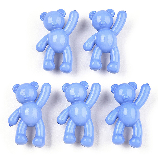 PandaHall Opaque Acrylic Pendants, Bear, Medium Slate Blue, 37x28x13mm, Hole: 2.5mm, about 133pcs/500g Acrylic Bear
PandaHall Opaque Acrylic Pendants, Bear, Medium Slate Blue, 37x28x13mm, Hole: 2.5mm, about 133pcs/500g Acrylic Bear