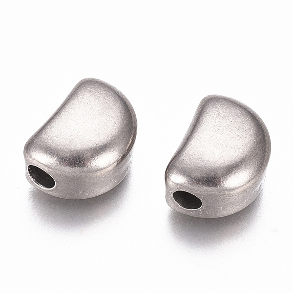 PandaHall 304 Stainless Steel Beads, Moon, Stainless Steel Color, 8x11x6mm, Hole: 2.5mm 304 Stainless Steel Moon
PandaHall 304 Stainless Steel Beads, Moon, Stainless Steel Color, 8x11x6mm, Hole: 2.5mm 304 Stainless Steel Moon