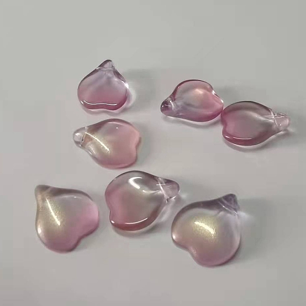 PandaHall Two Tone Handmade Lampwork Pendants, Sakura Petaline, Pink, 15x12.5x4mm, Hole: 1mm Lampwork Petaline Pink
PandaHall Two Tone Handmade Lampwork Pendants, Sakura Petaline, Pink, 15x12.5x4mm, Hole: 1mm Lampwork Petaline Pink