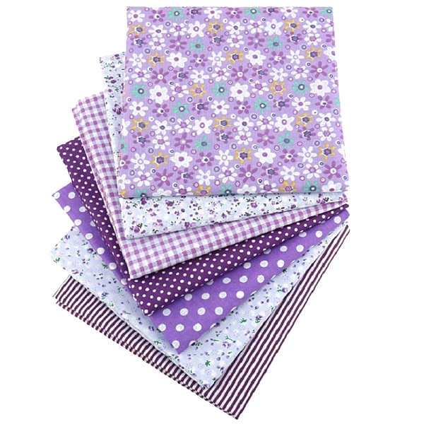 PandaHall 7Pcs Printed Cotton Fabric, for Patchwork, Sewing Tissue to Patchwork, Square, Lilac, 25x25cm Cotton Square Purple
PandaHall 7Pcs Printed Cotton Fabric, for Patchwork, Sewing Tissue to Patchwork, Square, Lilac, 25x25cm Cotton Square Purple