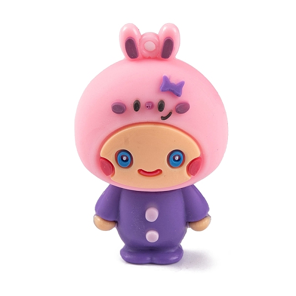 PandaHall Cartoon Girl Doll PVC Plastic Pendants, Rabbit, 52.5x32.5x23.5mm, Hole: 2.5mm PVC Rabbit Pink
PandaHall Cartoon Girl Doll PVC Plastic Pendants, Rabbit, 52.5x32.5x23.5mm, Hole: 2.5mm PVC Rabbit Pink