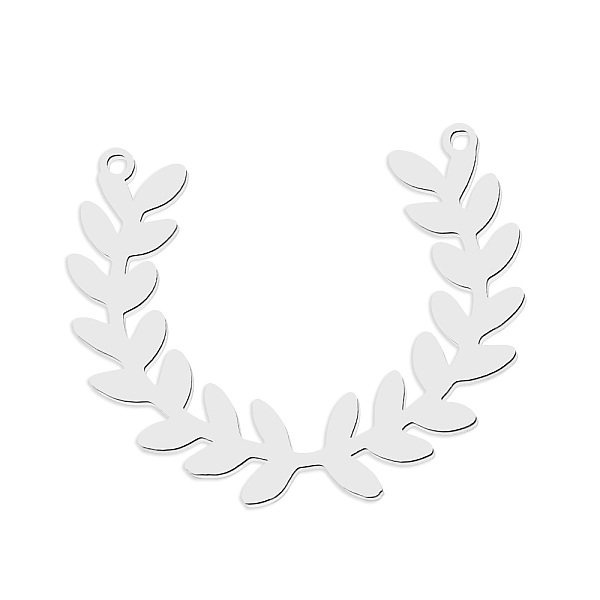 PandaHall 201 Stainless Steel Pendant Links, Laser Cut, Leaf, Stainless Steel Color, 30x37x1mm, Hole: 1.6mm 201 Stainless Steel Leaf
PandaHall 201 Stainless Steel Pendant Links, Laser Cut, Leaf, Stainless Steel Color, 30x37x1mm, Hole: 1.6mm 201 Stainless Steel Leaf