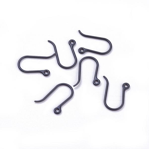 PandaHall Plastic Earring Hooks, Ear Wire, with Horizontal Loop, Black, 11x9x0.6mm, 22 Gauge, Hole: 0.9mm Plastic Black
PandaHall Plastic Earring Hooks, Ear Wire, with Horizontal Loop, Black, 11x9x0.6mm, 22 Gauge, Hole: 0.9mm Plastic Black