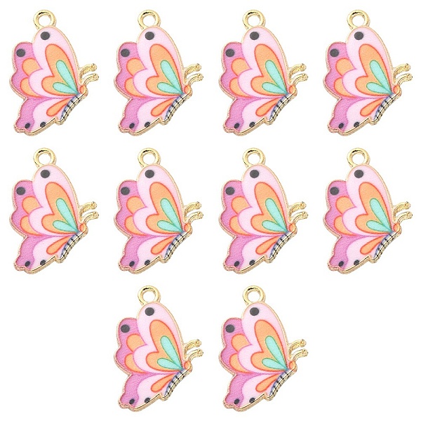 PandaHall Printed Alloy Pendants, Cadmium Free & Nickel Free & Lead Free, Light Gold, Butterfly, Pearl Pink, 21.5x16.5x1.5mm, Hole: 2mm...
PandaHall Printed Alloy Pendants, Cadmium Free & Nickel Free & Lead Free, Light Gold, Butterfly, Pearl Pink, 21.5x16.5x1.5mm, Hole: 2mm...
