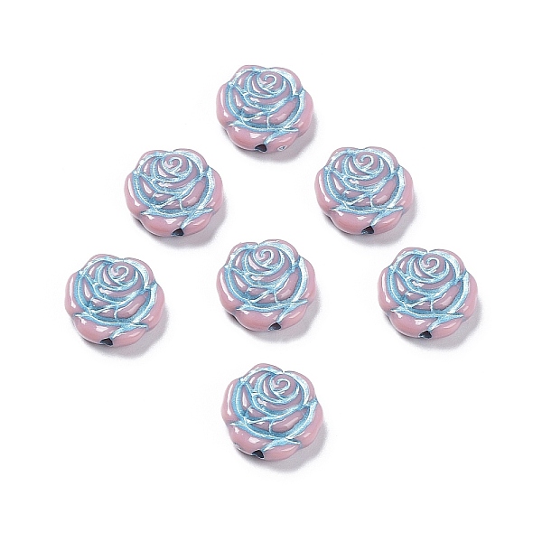 PandaHall Opaque Acrylic Beads, Metal Enlaced, Rose, Flamingo, 13.5x14x4.5~5mm, Hole: 1.6mm, about 950pcs/500g Acrylic Flower Pink
PandaHall Opaque Acrylic Beads, Metal Enlaced, Rose, Flamingo, 13.5x14x4.5~5mm, Hole: 1.6mm, about 950pcs/500g Acrylic Flower Pink