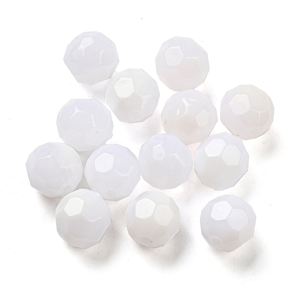 PandaHall Opaque Acrylic Beads, Faceted, Round, White, 10mm, Hole: 1.6mm, 910pcs/500g Acrylic Round White
PandaHall Opaque Acrylic Beads, Faceted, Round, White, 10mm, Hole: 1.6mm, 910pcs/500g Acrylic Round White