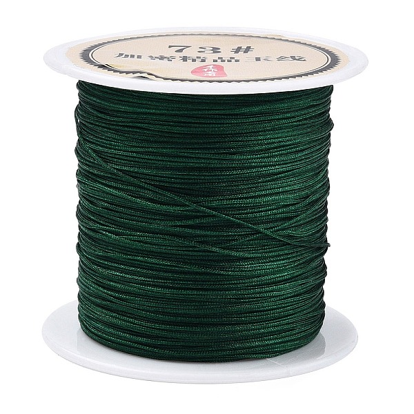 PandaHall 40 Yards Nylon Chinese Knot Cord, Nylon Jewelry Cord for Jewelry Making, Dark Green, 0.6mm Nylon
PandaHall 40 Yards Nylon Chinese Knot Cord, Nylon Jewelry Cord for Jewelry Making, Dark Green, 0.6mm Nylon
