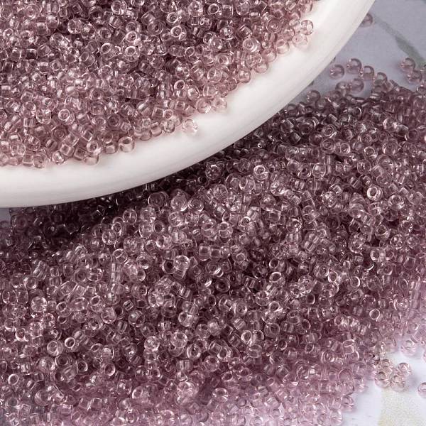 PandaHall MIYUKI Round Rocailles Beads, Japanese Seed Beads, (RR142L) Transparent Light Amethyst, 15/0, 1.5mm, Hole: 0.7mm, about..., Purple
PandaHall MIYUKI Round Rocailles Beads, Japanese Seed Beads, (RR142L) Transparent Light Amethyst, 15/0, 1.5mm, Hole: 0.7mm, about..., Purple