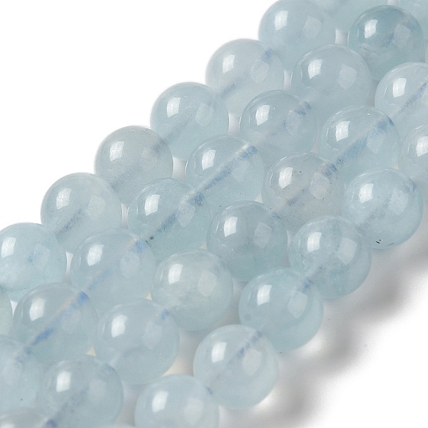 PandaHall Round Natural Aquamarine Bead Strands, 8mm, Hole: 1mm, about 49pcs/strand, 15.5 inch Aquamarine Round
PandaHall Round Natural Aquamarine Bead Strands, 8mm, Hole: 1mm, about 49pcs/strand, 15.5 inch Aquamarine Round