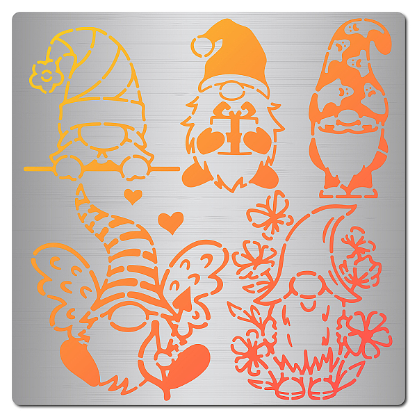 PandaHall GORGECRAFT 6.3 x 6.3" Gnome Metal Stencil Reusable Christmas Santa Heart Flower Stainless Steel Cutting Dies Stencils Wood Carving...
PandaHall GORGECRAFT 6.3 x 6.3" Gnome Metal Stencil Reusable Christmas Santa Heart Flower Stainless Steel Cutting Dies Stencils Wood Carving...