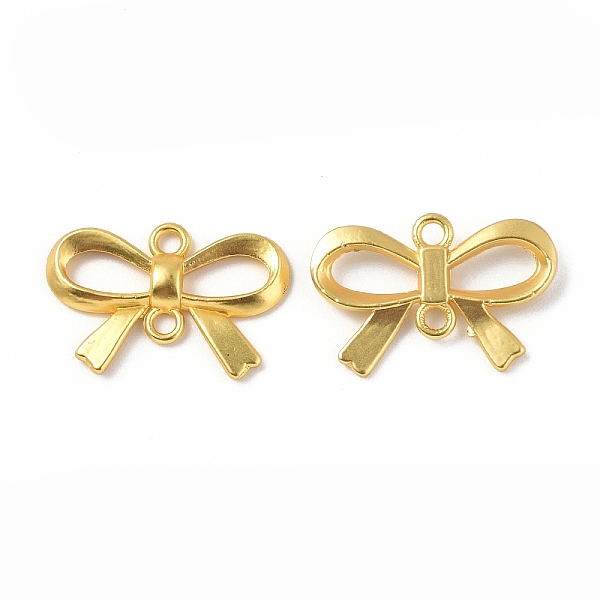 PandaHall Rack Plating Alloy Connector Charms, Cadmium Free & Lead Free & Nickle Free, Bowknot, Matte Gold Color, 14x21x2.5mm, Hole: 1.8mm...
PandaHall Rack Plating Alloy Connector Charms, Cadmium Free & Lead Free & Nickle Free, Bowknot, Matte Gold Color, 14x21x2.5mm, Hole: 1.8mm...