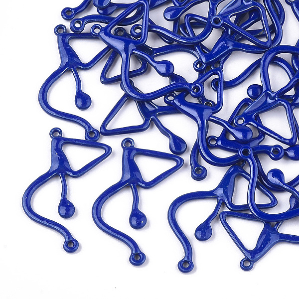 PandaHall Spray Painted Alloy Links connectors, Blue, 34x24x2.5mm, Hole: 1.4mm Alloy Others Blue
PandaHall Spray Painted Alloy Links connectors, Blue, 34x24x2.5mm, Hole: 1.4mm Alloy Others Blue