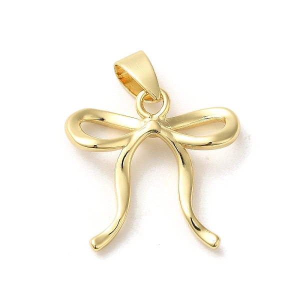 PandaHall Brass Pendants, Bowknot, Real 18K Gold Plated, 23x23.5x3mm, Hole: 7x3.5mm Brass Bowknot
PandaHall Brass Pendants, Bowknot, Real 18K Gold Plated, 23x23.5x3mm, Hole: 7x3.5mm Brass Bowknot