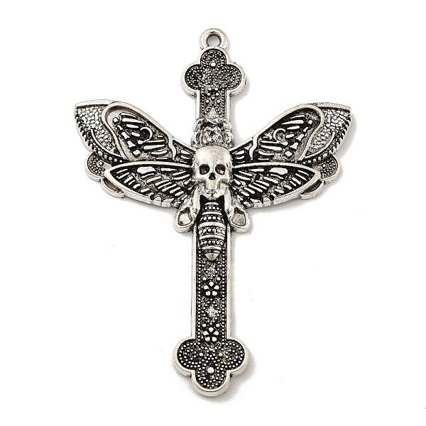 PandaHall Tibetan Style Alloy Big Pendants, Cross Shape Charms, Antique Silver, 54.5x40x1.5mm, Hole: 1.6mm Alloy Cross
PandaHall Tibetan Style Alloy Big Pendants, Cross Shape Charms, Antique Silver, 54.5x40x1.5mm, Hole: 1.6mm Alloy Cross