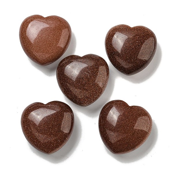PandaHall Synthetic Goldstone Statues Ornaments, Love Heart Stone for Reiki Energy Balancing Meditation Gift, 42~44.5x45x19.5~23mm Goldstone...
PandaHall Synthetic Goldstone Statues Ornaments, Love Heart Stone for Reiki Energy Balancing Meditation Gift, 42~44.5x45x19.5~23mm Goldstone...