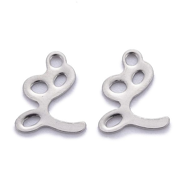 PandaHall 304 Stainless Steel Pendants, Alphabet, Stainless Steel Color, Letter.L, 11.5x9.5x1mm, Hole: 1.5mm 304 Stainless Steel Letter L
PandaHall 304 Stainless Steel Pendants, Alphabet, Stainless Steel Color, Letter.L, 11.5x9.5x1mm, Hole: 1.5mm 304 Stainless Steel Letter L