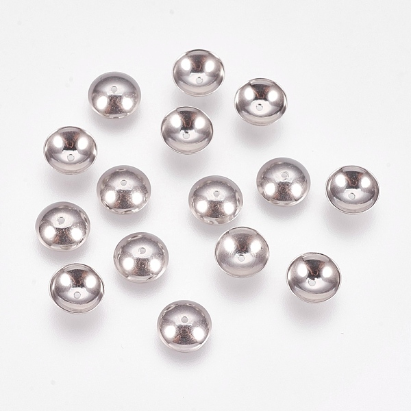 PandaHall Apetalous 201 Stainless Steel Bead Caps, Stainless Steel Color, 8x2.5mm, Hole: 0.8mm 201 Stainless Steel
PandaHall Apetalous 201 Stainless Steel Bead Caps, Stainless Steel Color, 8x2.5mm, Hole: 0.8mm 201 Stainless Steel