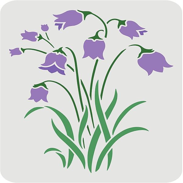 PandaHall FINGERINSPIRE Campanula Stencil 29.7x21cm Bluebell Drawing Painting Stencils Plastic Bell Flower Stencils Rectangle Reusable...
PandaHall FINGERINSPIRE Campanula Stencil 29.7x21cm Bluebell Drawing Painting Stencils Plastic Bell Flower Stencils Rectangle Reusable...