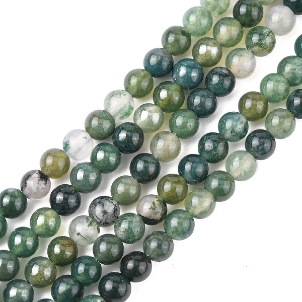 PandaHall Natural Moss Agate Beads Strands, Round, about 4mm in diameter, hole: about 0.8mm, about 84pcs/strand, 15 inch Moss Agate Round..., Green
PandaHall Natural Moss Agate Beads Strands, Round, about 4mm in diameter, hole: about 0.8mm, about 84pcs/strand, 15 inch Moss Agate Round..., Green