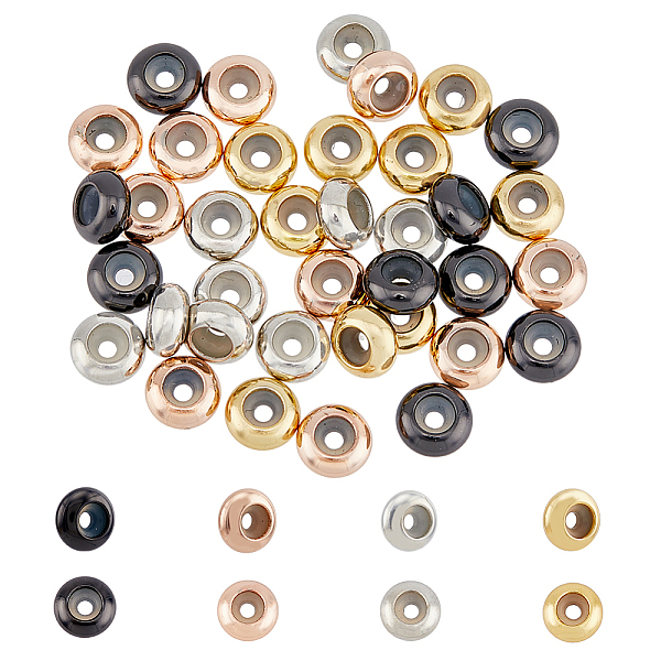 PandaHall SUPERFINDINGS 40Pcs 4 Colors Brass Stopper Beads with Rubber Inside Solid Weight Round Positioning Spacer Beads Adjustable Slider...
PandaHall SUPERFINDINGS 40Pcs 4 Colors Brass Stopper Beads with Rubber Inside Solid Weight Round Positioning Spacer Beads Adjustable Slider...