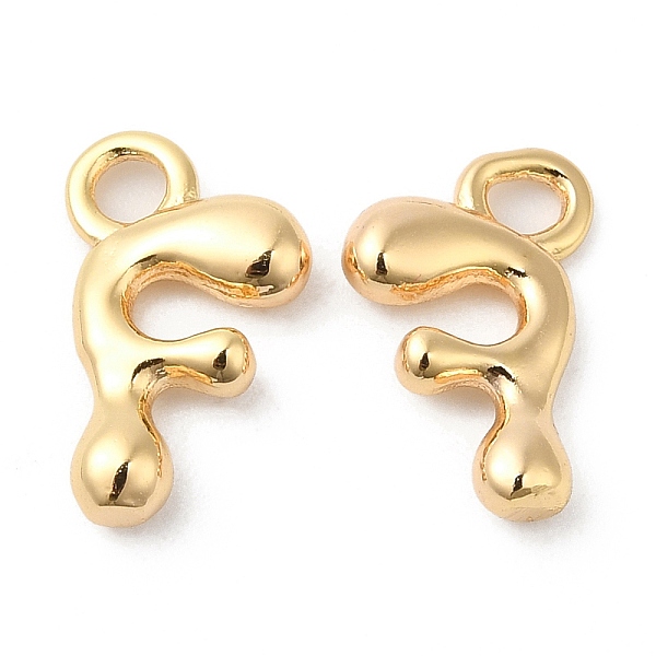 PandaHall Brass Charms, Real 18K Gold Plated, Letter F, 13.5x7.5x2.5mm, hole: 2mm Brass Letter F
PandaHall Brass Charms, Real 18K Gold Plated, Letter F, 13.5x7.5x2.5mm, hole: 2mm Brass Letter F